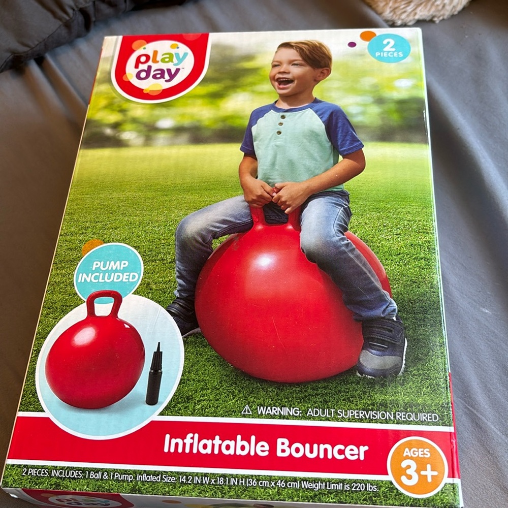 Play Day Inflatable Bouncer Ball